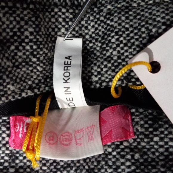 Vera Style Gray & Black Pleated lined Skirt SZ Small - Picture 9 of 10